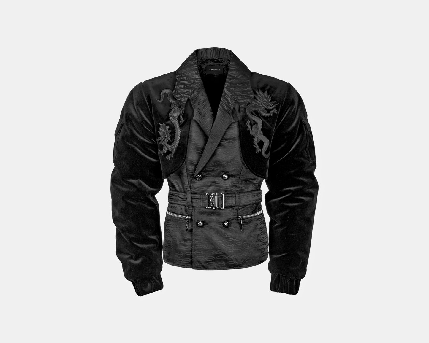 MEISSEN BOMBER BLACK
