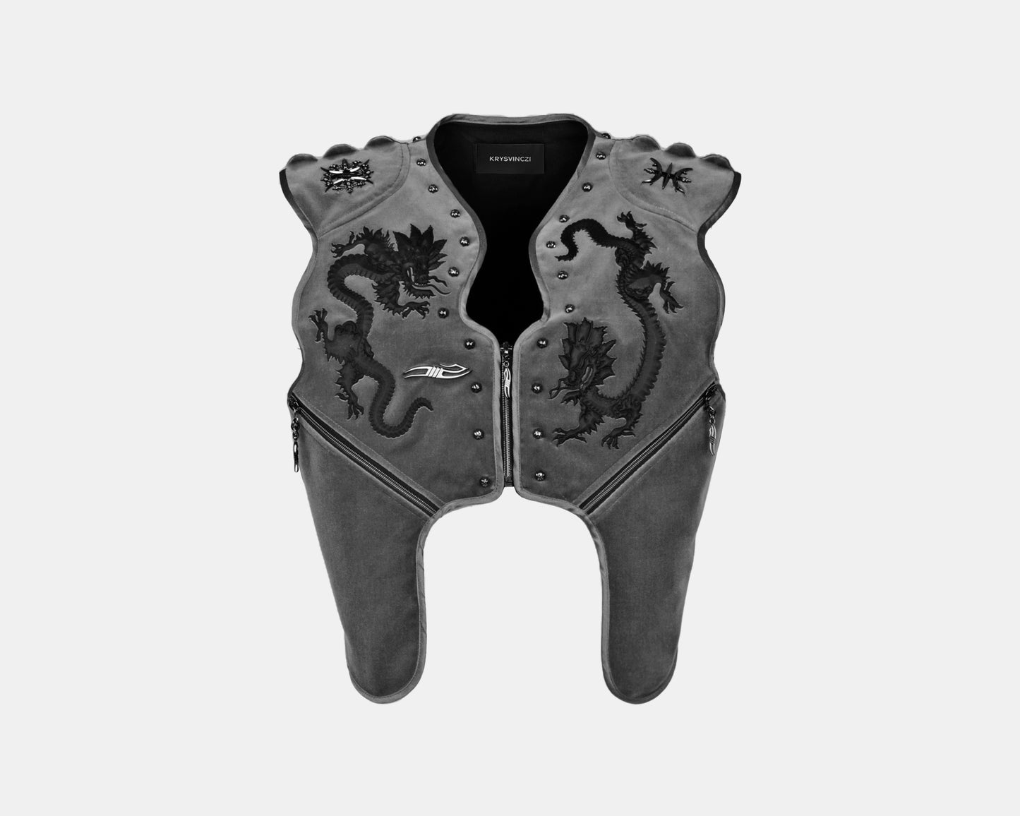 MEISSEN VEST BLACK