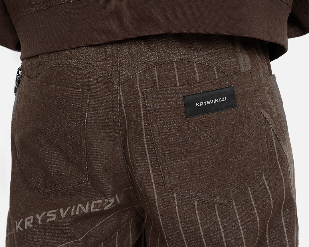 911 CARRERA PANTS BROWN