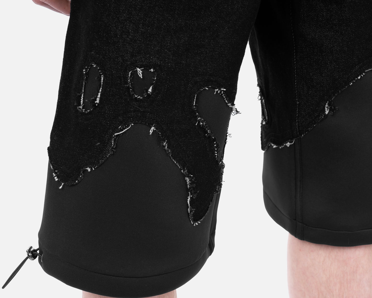 HG DENIM SHORTS BLACK