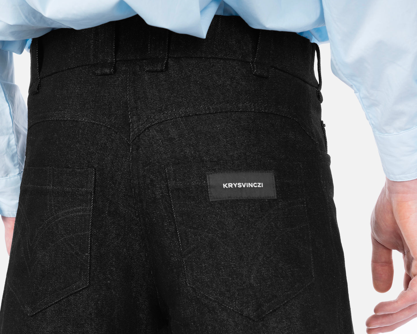 HG DENIM SHORTS BLACK