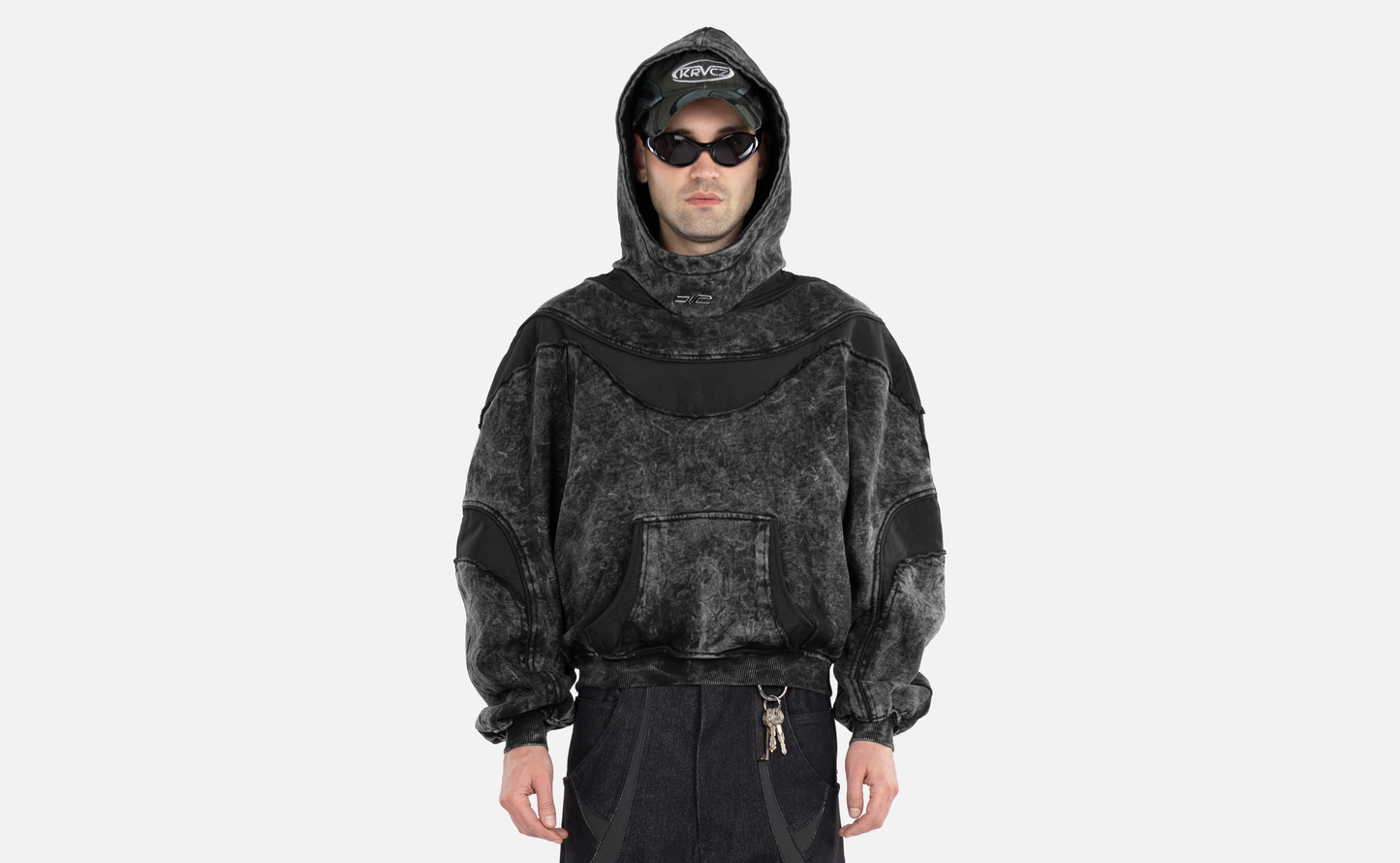 KET ACID HOODIE BLACK