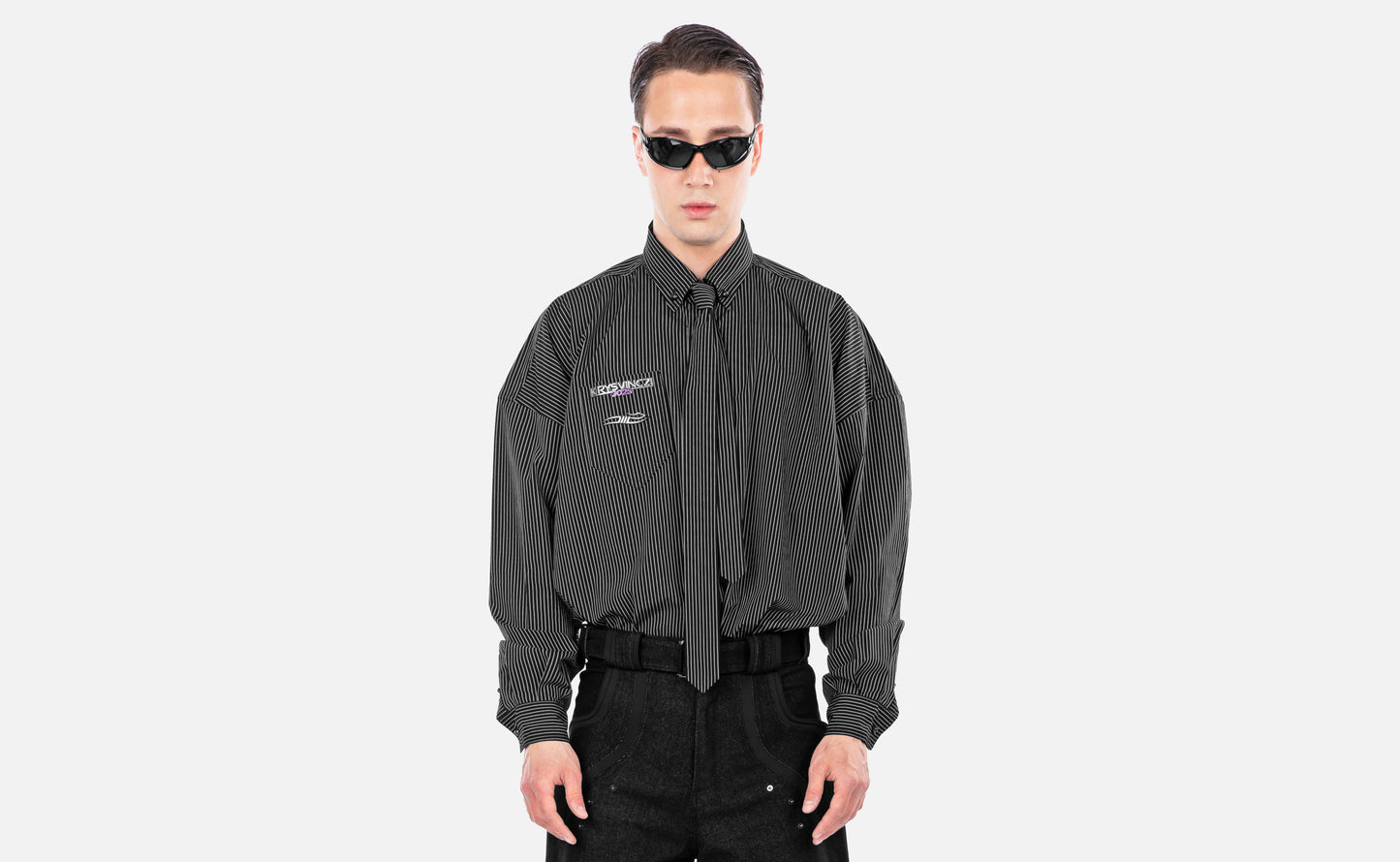 COOL-BRITANNIA SHIRT PIN STRIPE