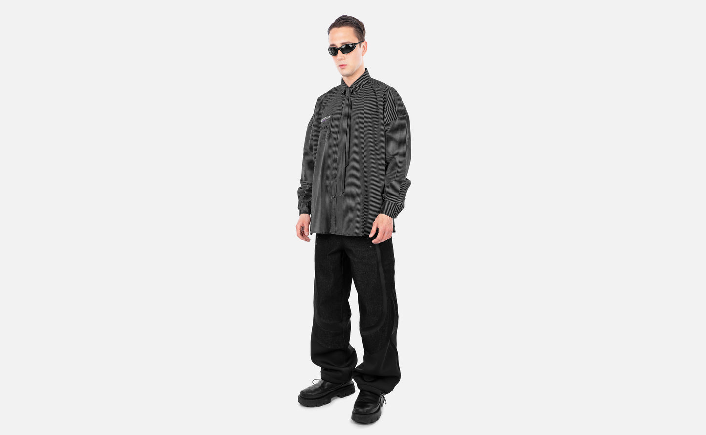 COOL-BRITANNIA SHIRT PIN STRIPE