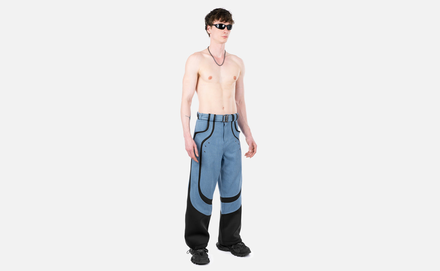 WERK DENIM PANTS BLUE