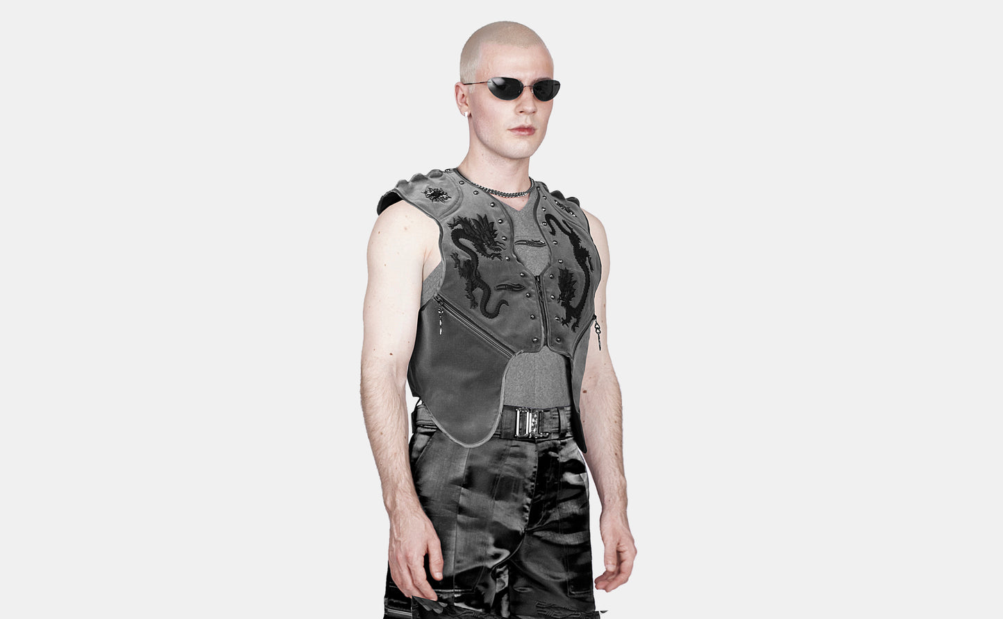 MEISSEN VEST BLACK