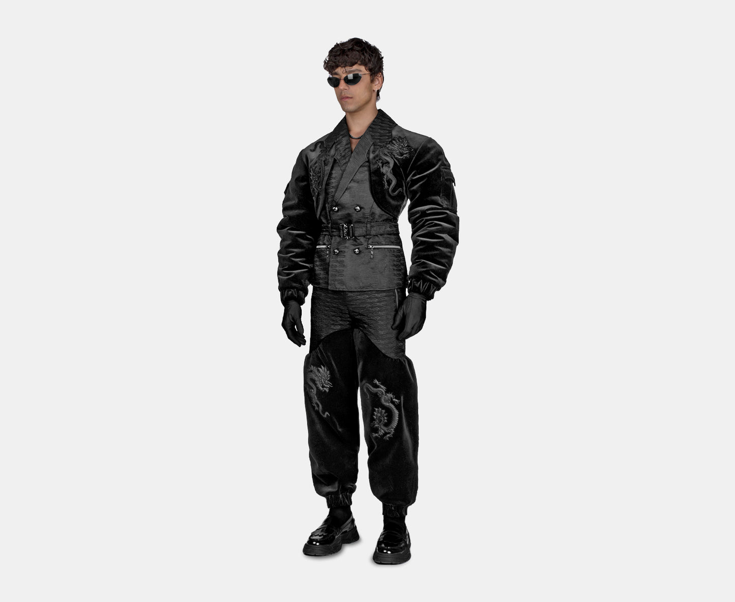 MEISSEN BOMBER BLACK