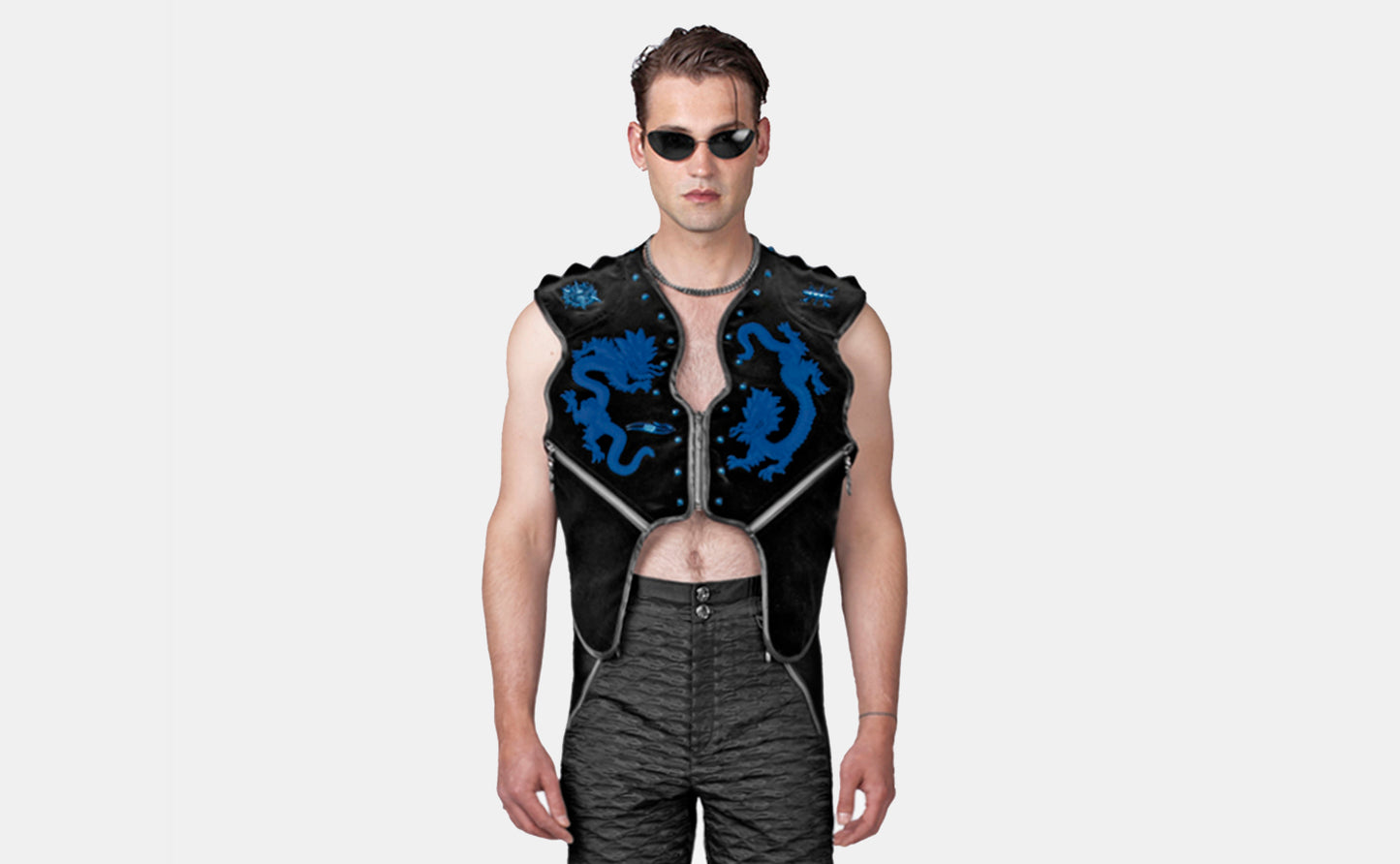 MEISSEN VEST BLUE