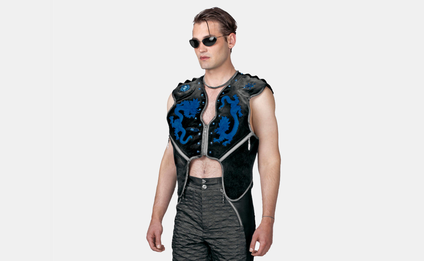 MEISSEN VEST BLUE