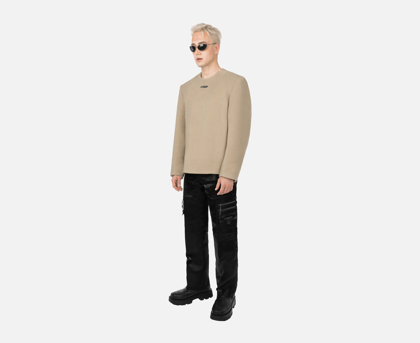 CRINIT SWEATER BEIGE