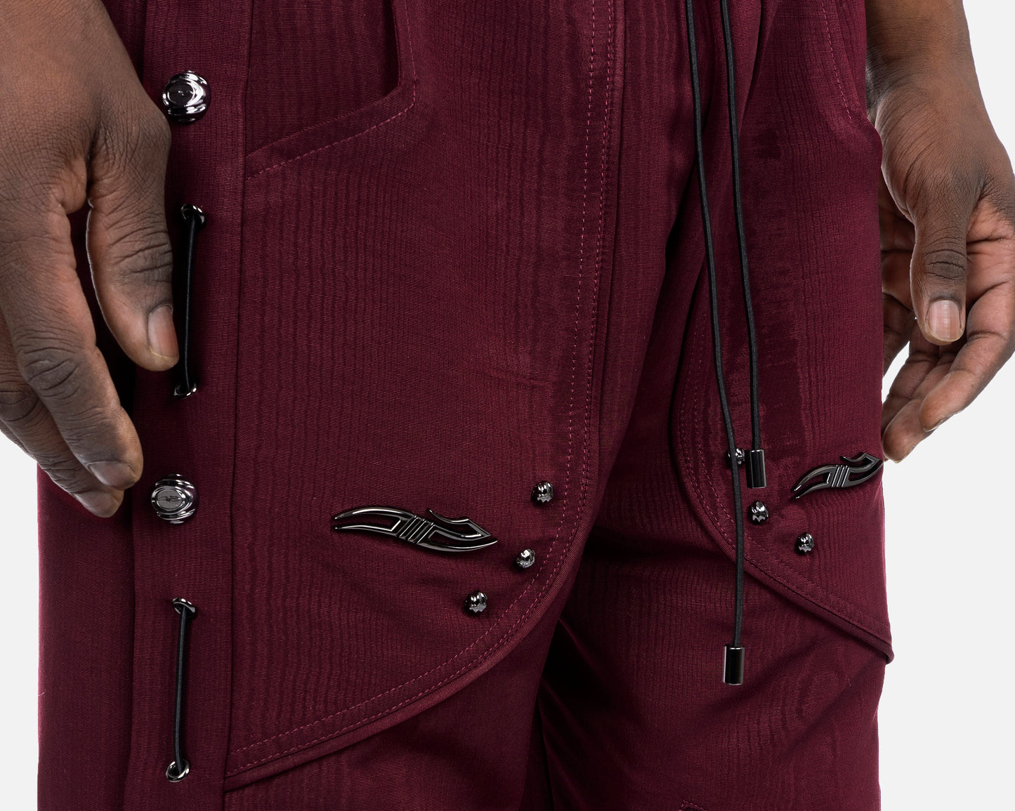 TRACK PANTS BORDEAUX