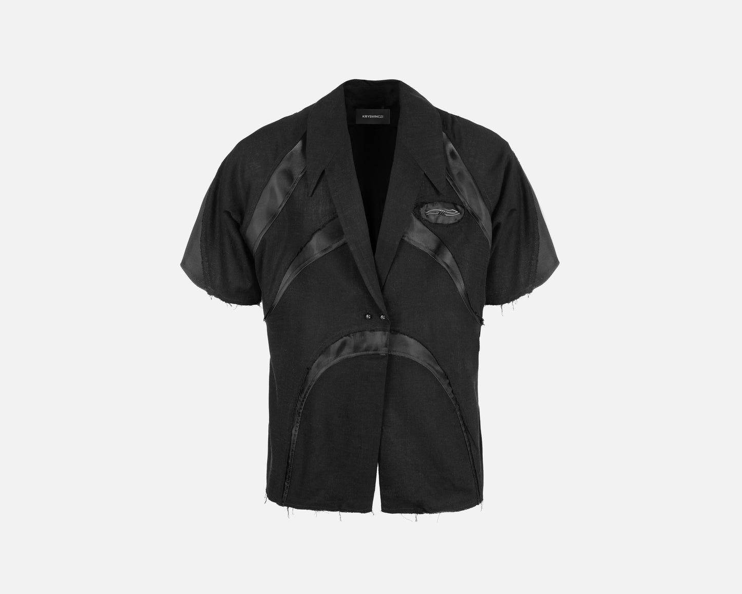 LINEN SHIRT BLACK