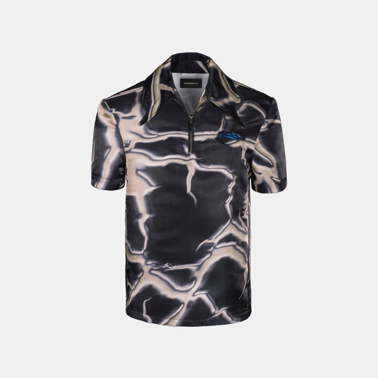 VEINS ZIP POLO '70S