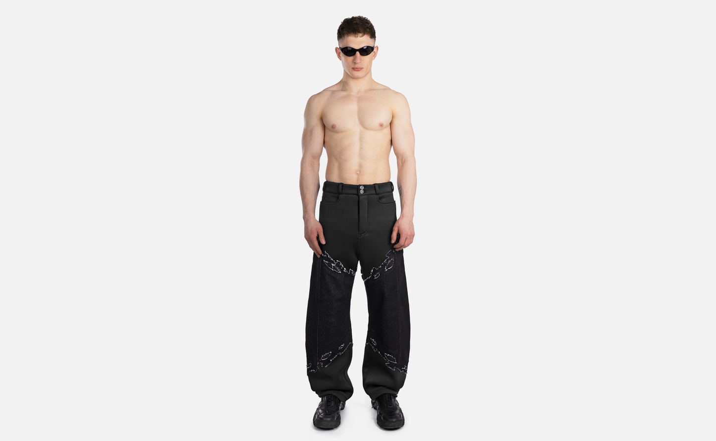 BLADE DENIM PANTS BLACK