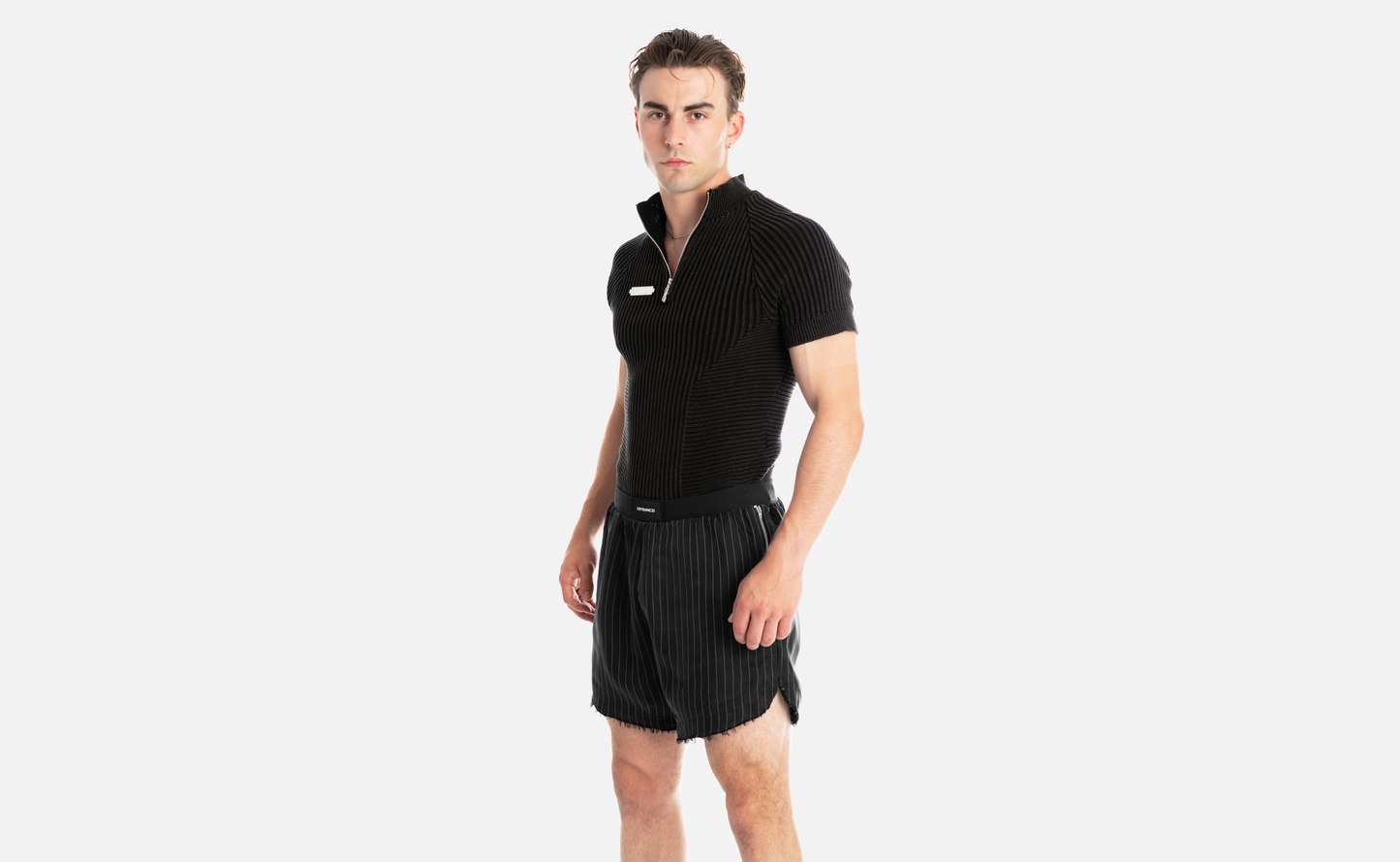CONTINENTAL PINSTRIPE SHORTS