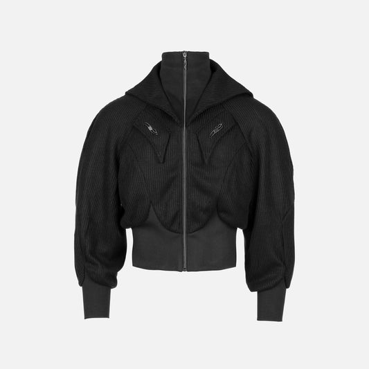 CRUISE ZIP SWEATER BLACK