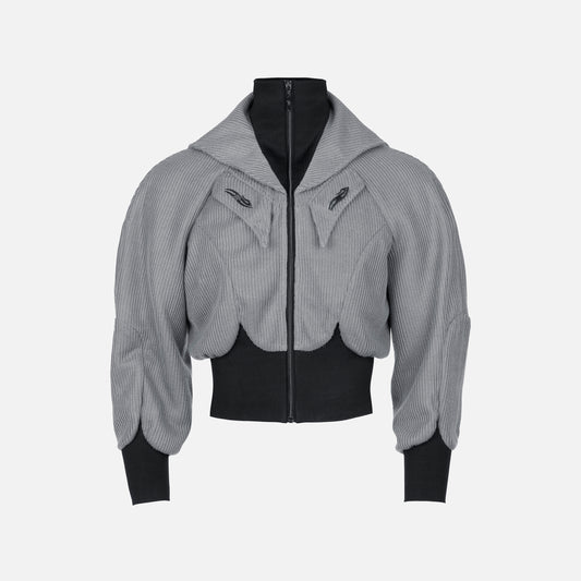 CRUISE ZIP SWEATER GREY