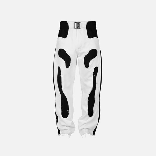 HEAT DENIM JEANS B/W