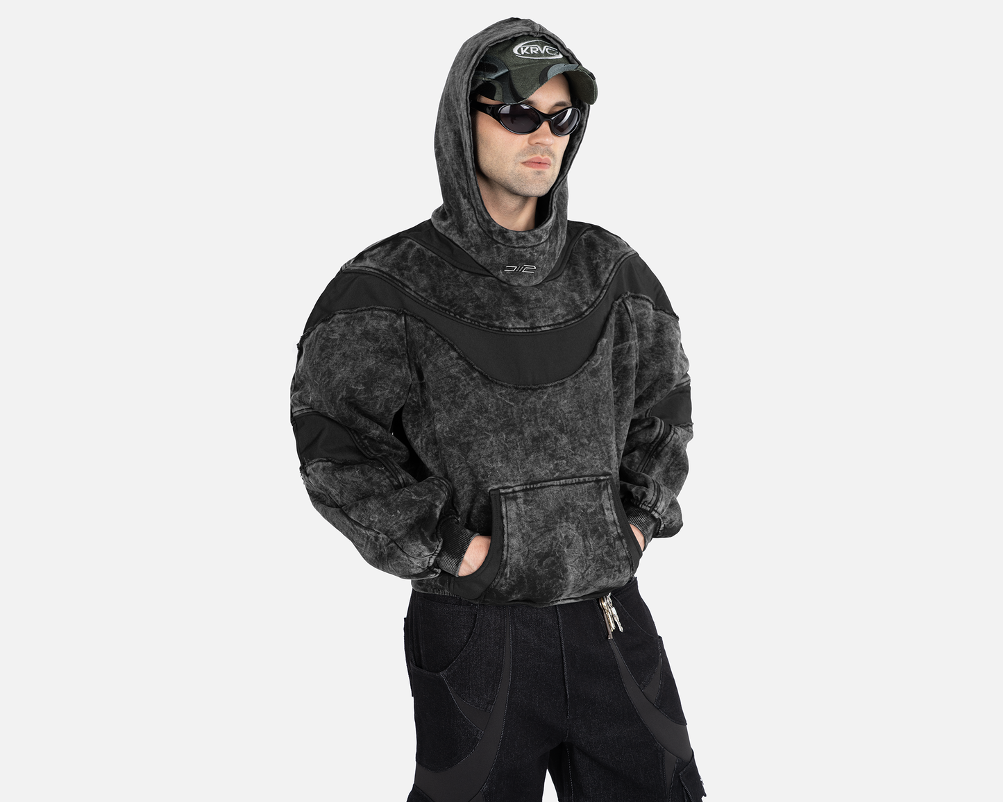 KET ACID HOODIE BLACK