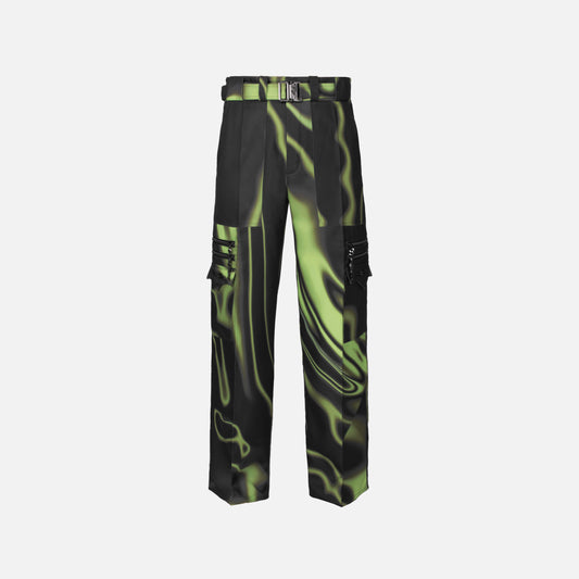 LIME CARGO PANTS
