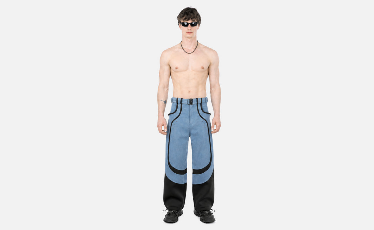 WERK DENIM PANTS BLUE