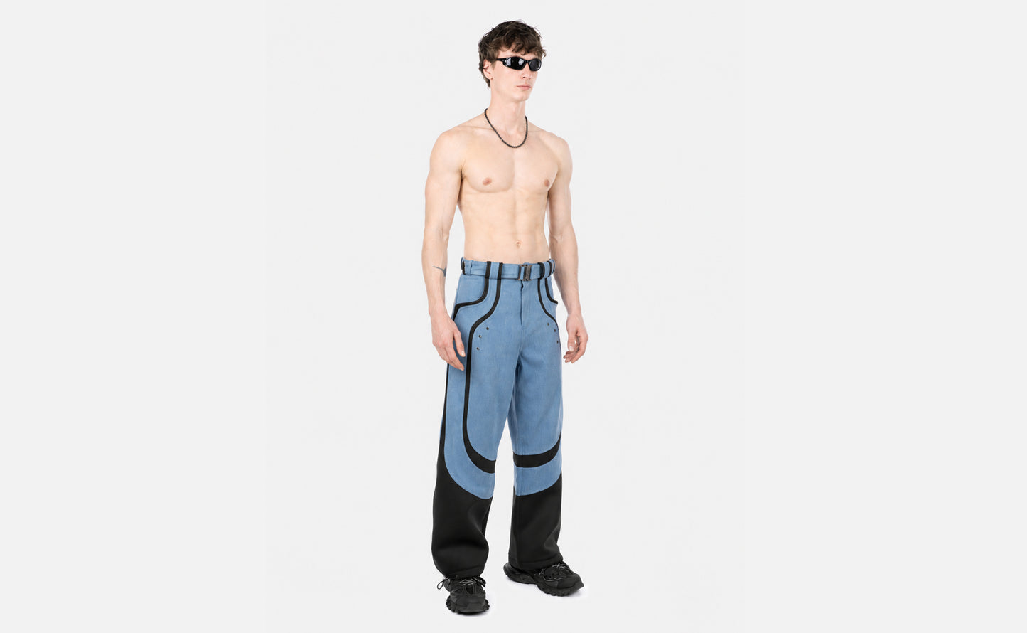 WERK DENIM PANTS BLUE