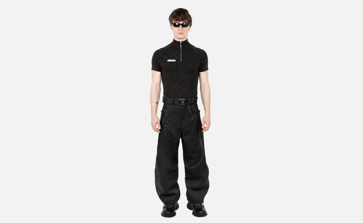 WERK DENIM PANTS BLACK