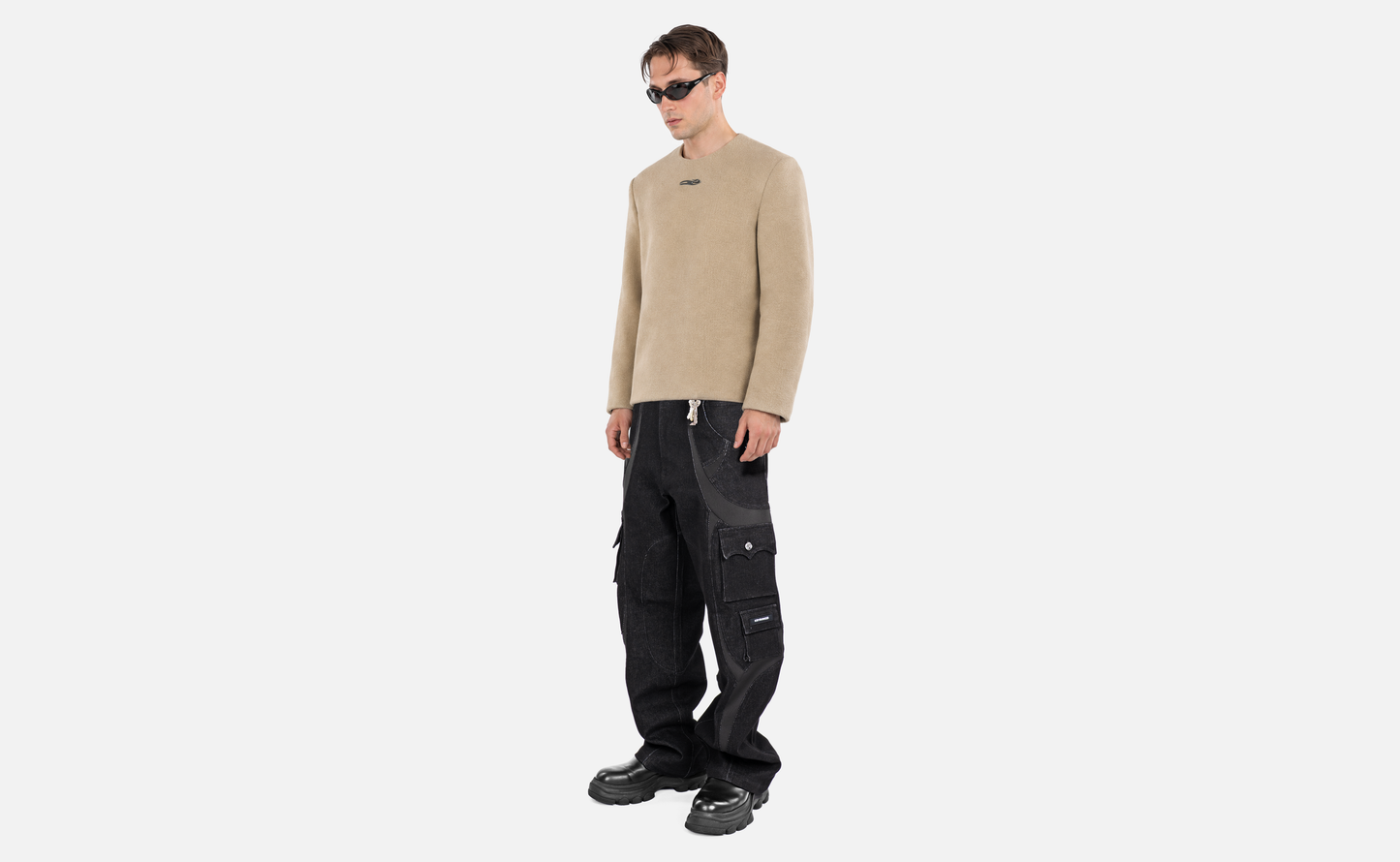 CRINIT SWEATER BEIGE
