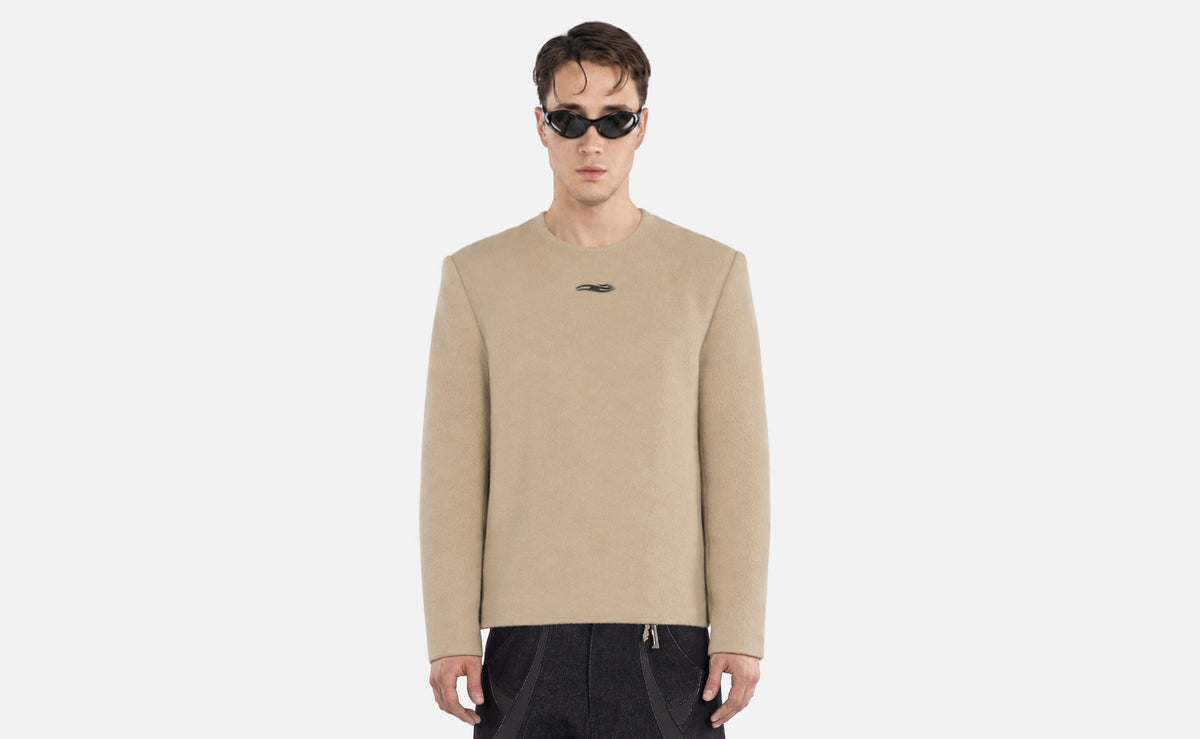 CRINIT SWEATER BEIGE