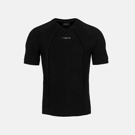 KNIT V-NECK T-SHIRT