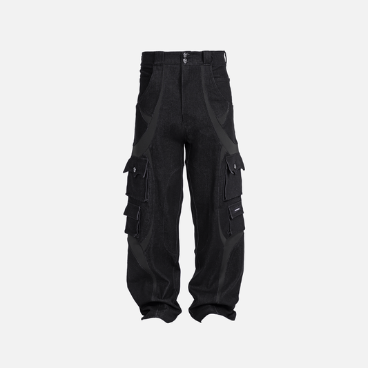 ROGUE DENIM PANTS BLACK
