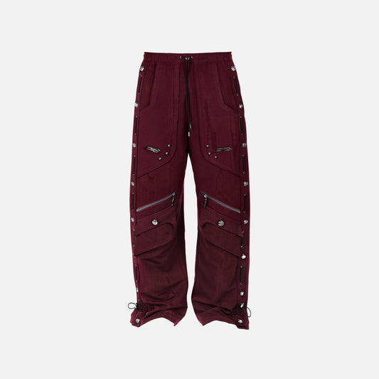 TRACK PANTS BORDEAUX