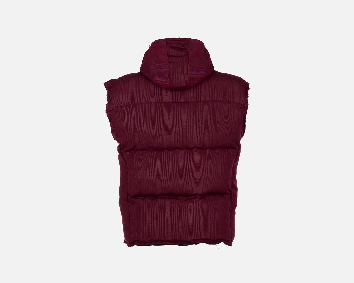 TRACK PUFFER VEST BORDEAUX