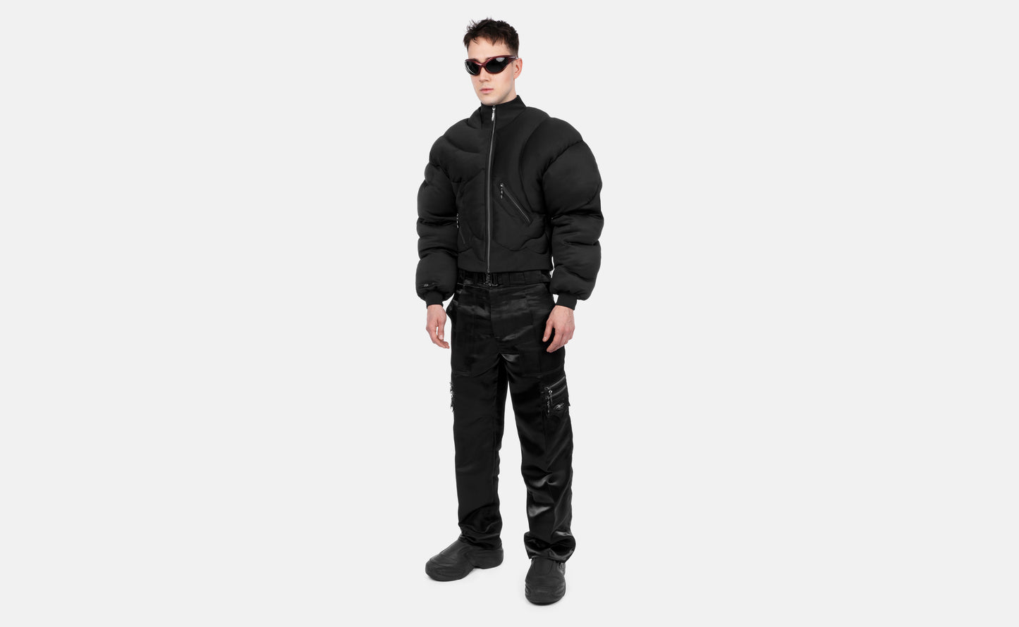 ABSTRACT PUFFER JACKET