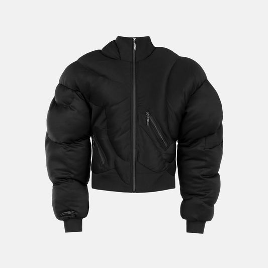 ABSTRACT PUFFER JACKET